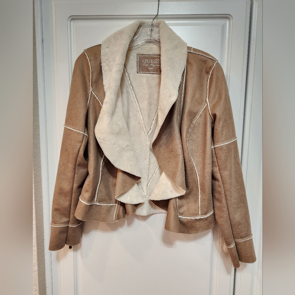 Guess faux suede jacket